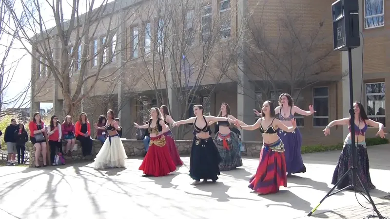 Belly Dancing 1 of 3 (National Conference on Undergraduate Research, April 8, 2016)